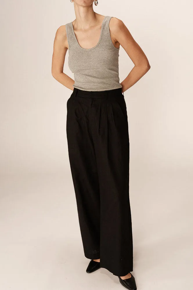 Grace & Mila Phil Black Tailored Trousers