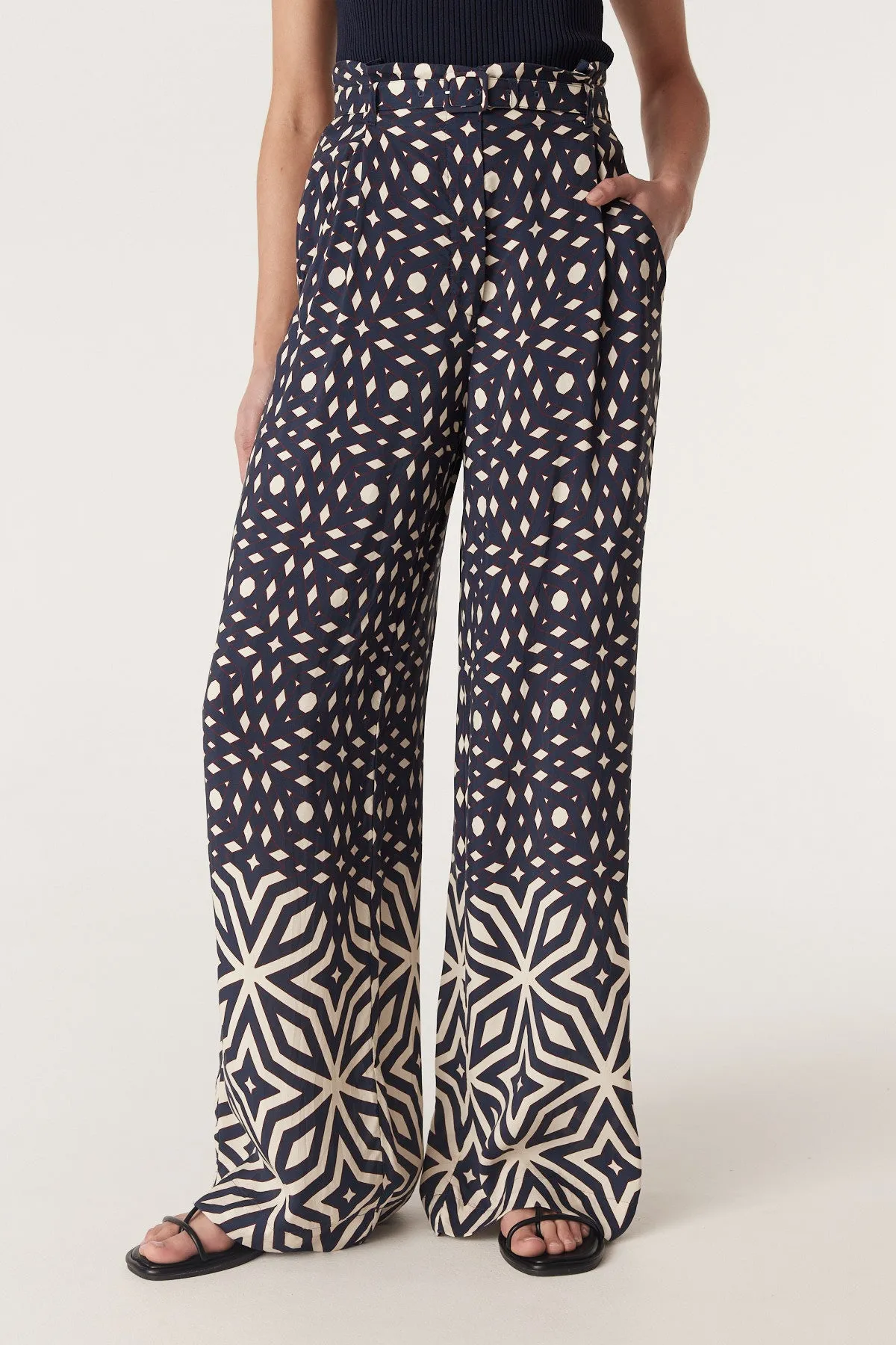 Temple Pant - Mosaic Print